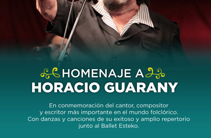 HOMENAJE A HORACIO GUARANY EN FLORENCIO VARELA