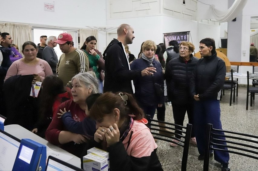 MAYRA RECORRIÓ UN NUEVO OPERATIVO QUILMES CERCA EN EL BARRIO AMANCAY