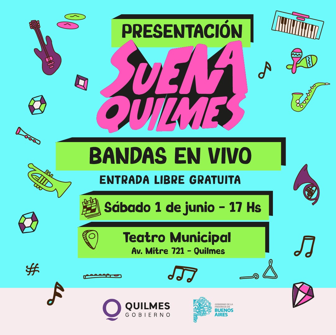 SE PRESENTARÁN LAS 10 BANDAS QUE INTEGRARON EL PROGRAMA «SUENA QUILMES»