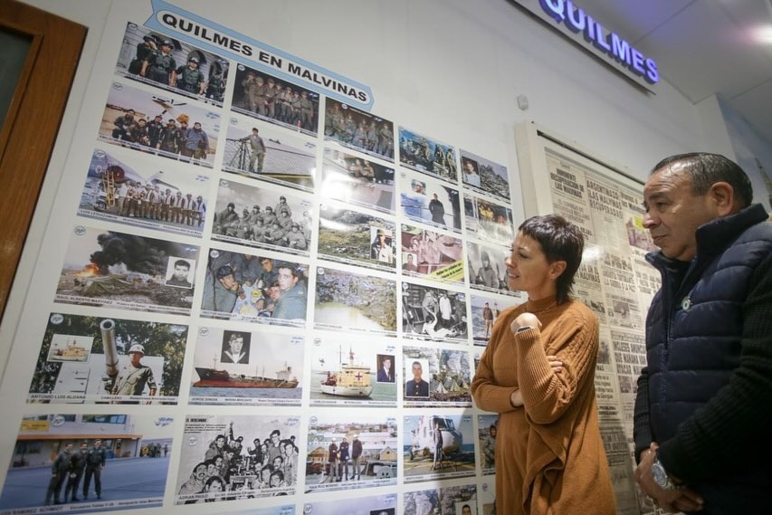 MAYRA: «QUEREMOS QUE ESTE MUSEO TENGA MUCHÍSIMOS NIÑOS, NIÑAS Y JÓVENES QUE PUEDAN COMENZAR A TENER CONCIENCIA DE LO QUE FUE MALVINAS»