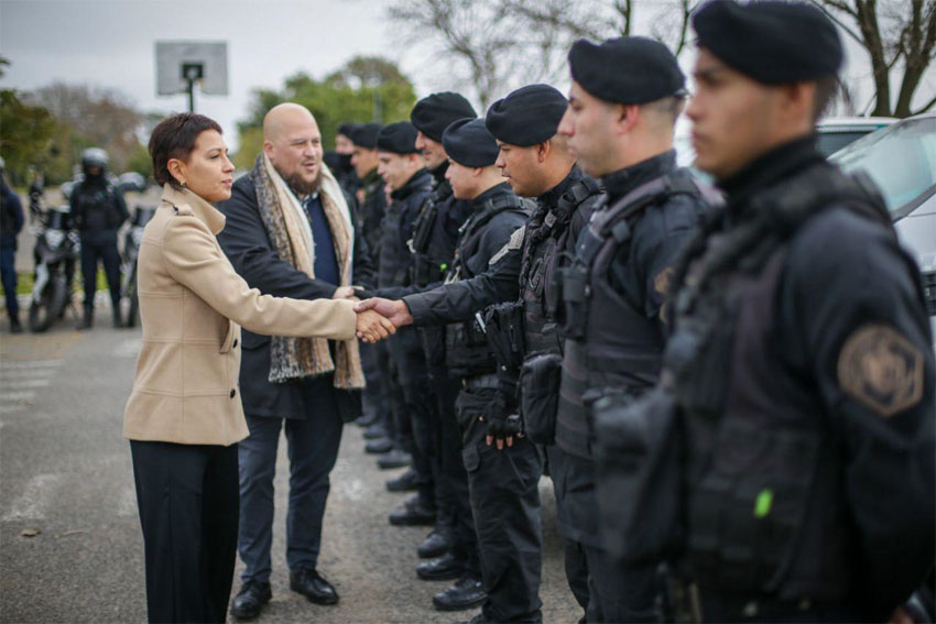 MAYRA DIO INICIO A UN NUEVO MEGAOPERATIVO DE SEGURIDAD EN LA RIBERA DE QUILMES