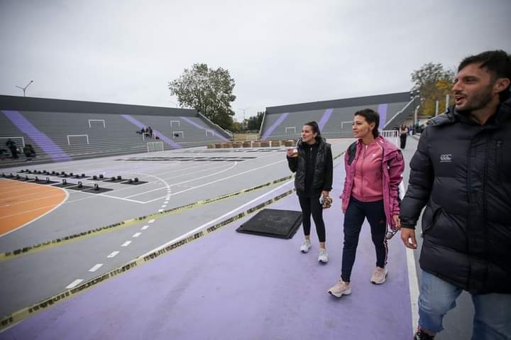 MAYRA ESTUVO PRESENTE EN LA COMPETENCIA DE CROSSFIT «Q21 GAMES» QUE SE DESARROLLÓ EN EL NUEVO MICROESTADIO PRESIDENTE NÉSTOR KIRCHNER