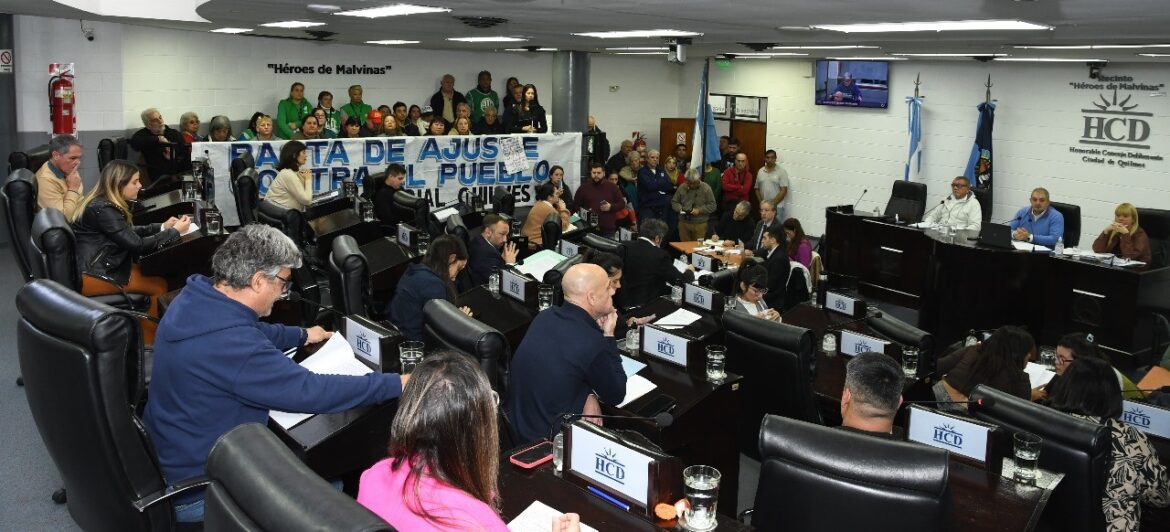 DEBATE Y ACUSACIONES EN LA SESIÓN DEL CONCEJO DELIBERANTE QUILMEÑO