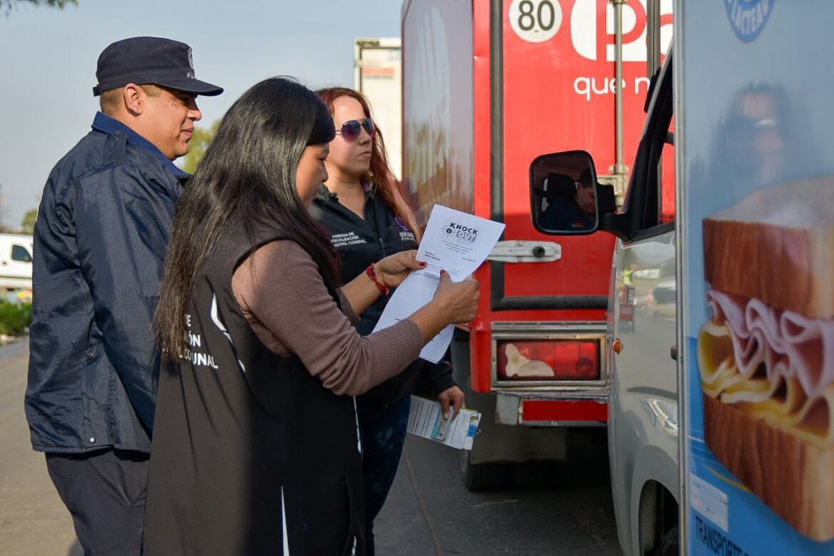 EL MUNICIPIO DE QUILMES Y LA PROVINCIA REALIZARON UN OPERATIVO DE CONTROL DE TRÁNSITO PESADO