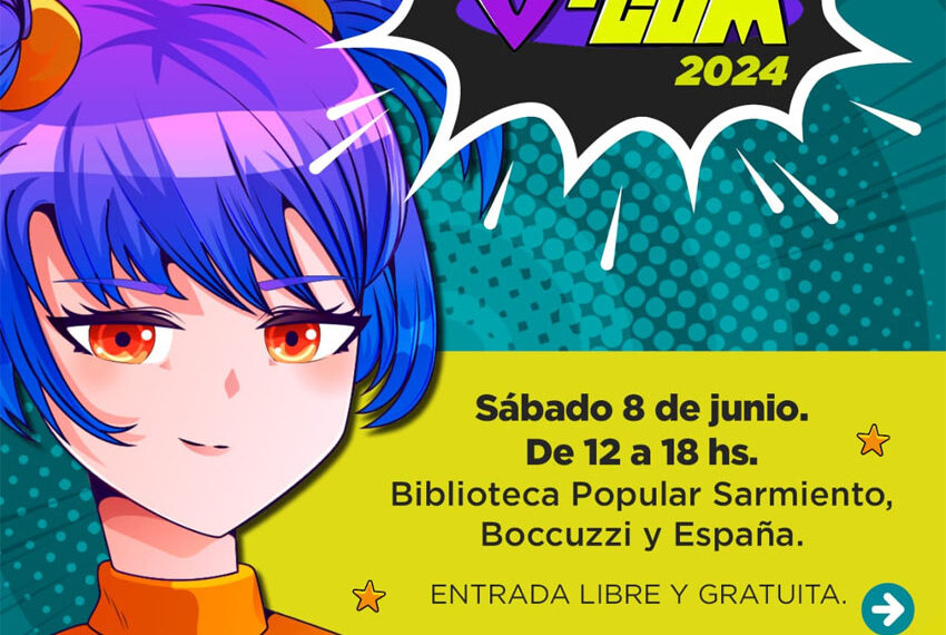 V-COM, UNA TRADICIÓN VARELENSE, ESTE SÁBADO EN LA BIBLIOTECA POPULAR SARMIENTO