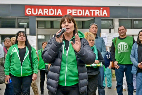 JORNADA DE LUCHA, ATE QUILMES REALIZÓ RADIO ABIERTA, VOLANTEADA Y OLLA POPULAR