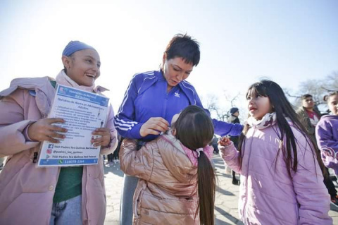 MAYRA PARTICIPÓ DE “BICICLETEADA POR CONVIVENCIA” EN LA RIBERA DE QUILMES