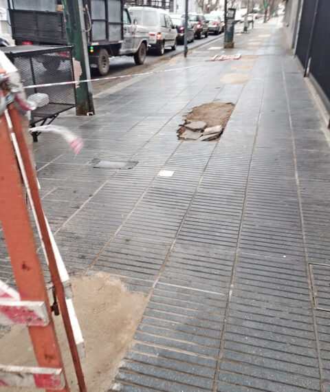 Lomas de Zamora: Buscan garantizar la calidad de las reparaciones cuando se realizan obras en la vía pública.