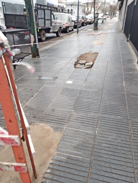 Lomas de Zamora: Buscan garantizar la calidad de las reparaciones cuando se realizan obras en la vía pública.