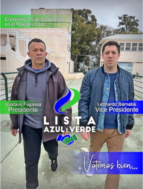 FUGASSA Y BARNABA CANDIDATOS POR EL PEJERREY CLUB