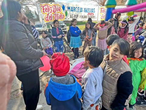 MARCELO IGLESIAS PARTICIPÓ DE LOS FESTEJOS POR EL DIA DE LA NIÑEZ EN LA IGLESIA «TRIBU DE JUDÁ»