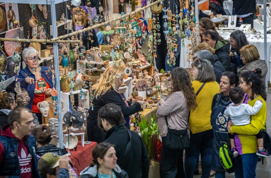 TODO LISTO PARA LA FERIA NACIONAL BERAZATEGUI ARTESANÍAS