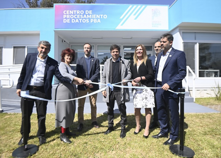 LA PLATA: SE INAUGURÓ EL PRIMER CENTRO DE PROCESAMIENTO DE DATOS DE LA PROVINCIA