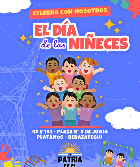 LA PATRIA ES EL OTRO FESTEJA HOY DIA DE LAS NIÑECES EN PLATANOS