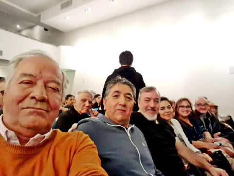 EL SECRETARIO GENERAL DE ATE PROVINCIA ASISTIÓ A LA OBRA TEATRAL «EL DEBATE»