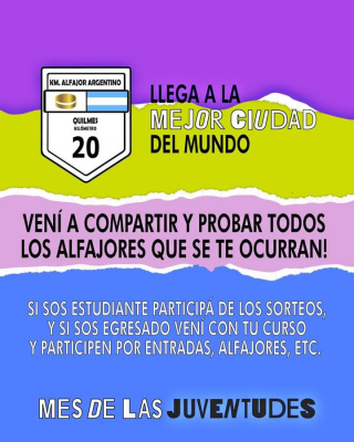 EL MUNICIPIO DE QUILMES INVITA A FESTEJAR LA PRIMAVERA Y ESTUDIANTE EN EL PARQUE LINEAL DON BOSCO