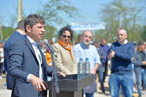 MARCOS PAZ: KICILLOF Y EL CUERVO LARROQUE INAUGURÓ POLO UNIVERSITARIO