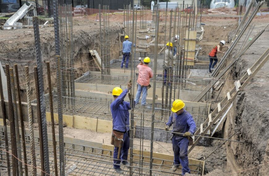 CAYÓ LA VENTA DE MATERIALES PARA LA CONSTRUCCIÓN EN AGOSTO