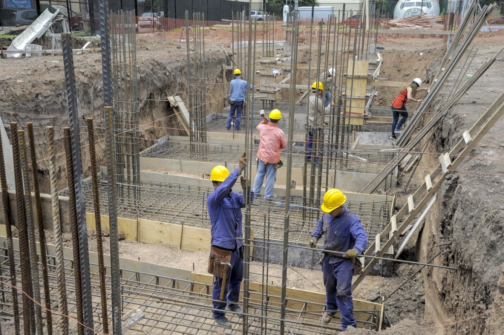 CAYÓ LA VENTA DE MATERIALES PARA LA CONSTRUCCIÓN EN AGOSTO