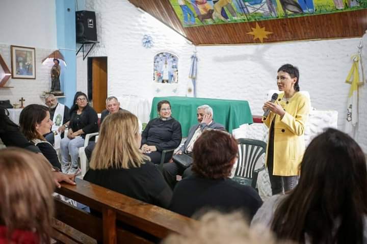 MAYRA PARTICIPÓ DE LA CELEBRACIÓN ECUMÉNICA QUE SE REALIZÓ POR EL 73º ANIVERSARIO DEL BARRIO LA PAZ