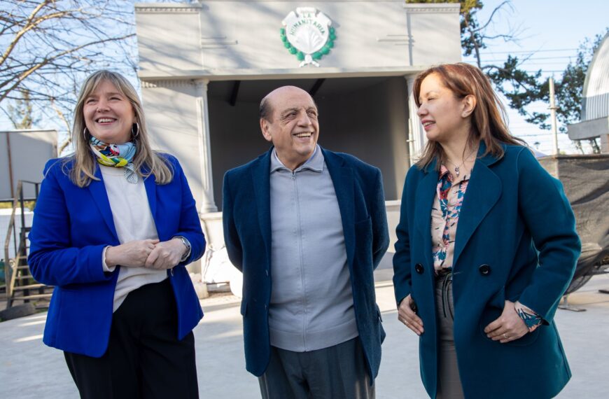 MUSSI Y ÁLVAREZ RODRÍGUEZ RECORRIERON LAS OBRAS DEL FUTURO REGISTRO PROVINCIAL DE HUDSON