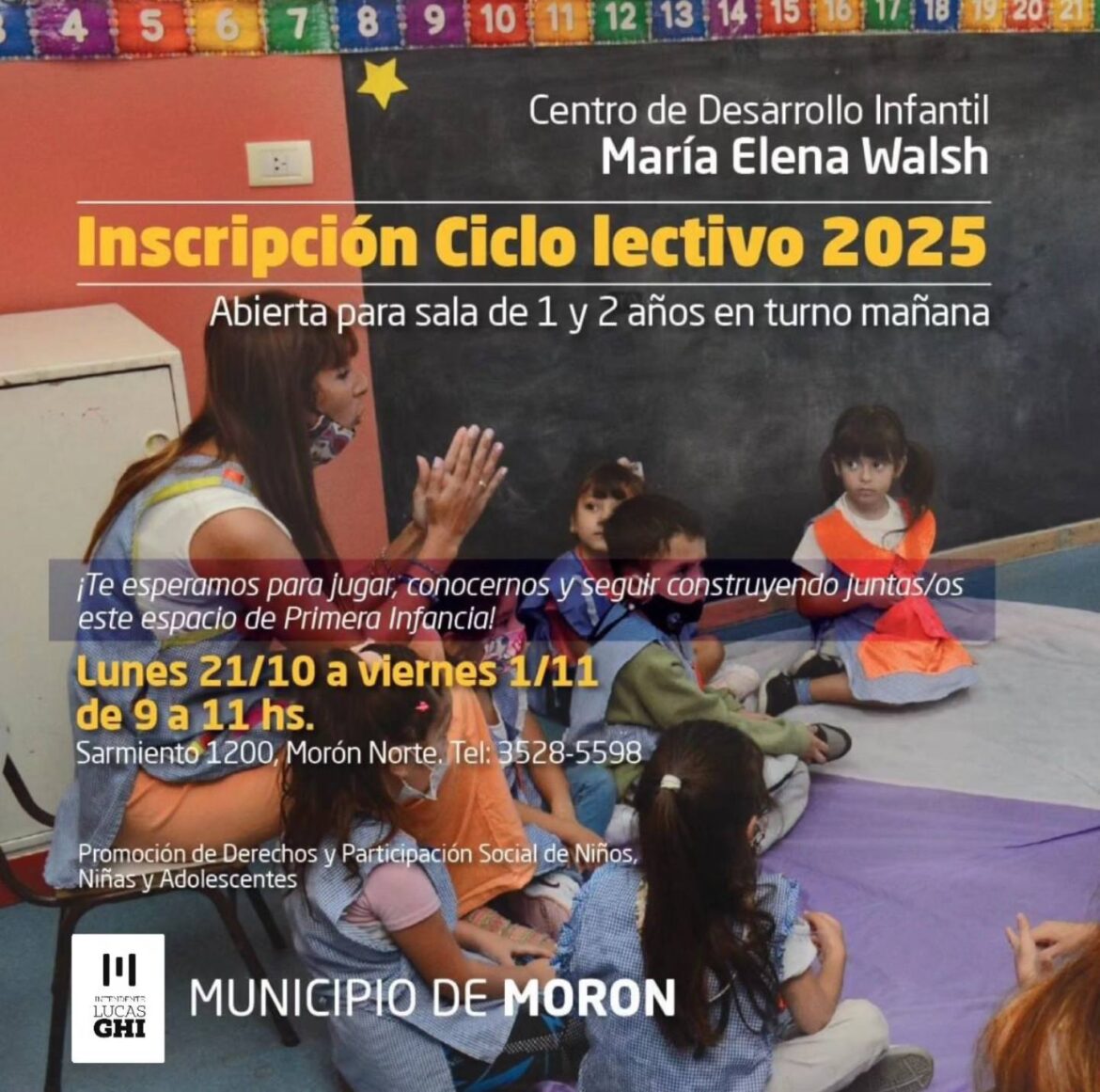 MORÓN: COMIENZA EL CAMINO PARA CONSTRUIR JUNTOS Y JUNTAS LA PRIMERA INFANCIA