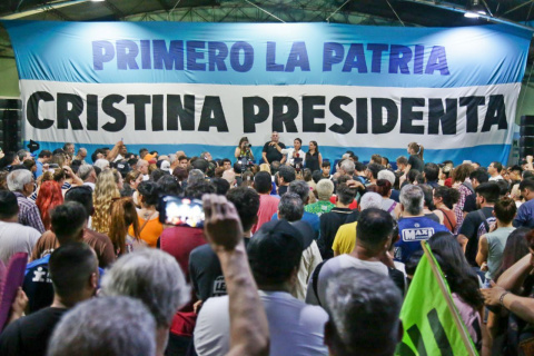 MAYRA: “CRISTINA TIENE UN PROFUNDO AMOR Y COMPROMISO CON LA PATRIA, ES NUESTRA CANDIDATA Y VA A SER NUESTRA PRESIDENTA DEL PJ NACIONAL”