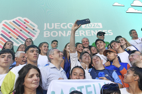 KICILLOF DIÓ INICIO A LA FINAL DE LOS JUEGOS BONAERENSES EN MAR DEL PLATA