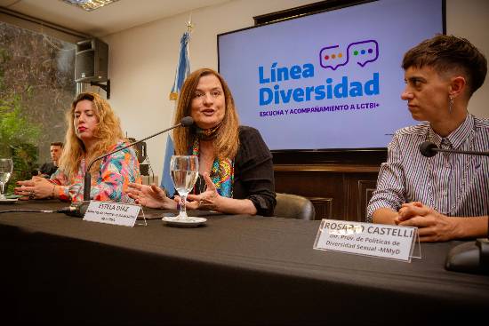 SE PRESENTÓ LA LÍNEA DE ESCUCHA Y ACOMPAÑAMIENTO A PERSONAS LGTBI+ BONAERENSES