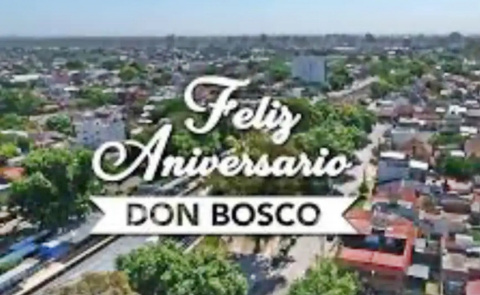 MARCELO IGLESIAS SALUDA A LOS VECINOS DE «DON BOSCO» POR SU ANIVERSARIO