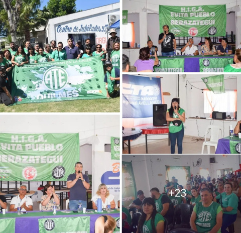 ATE QUILMES PARTICIPÓ EN BERAZATEGUI DEL PRE ENCUENTRO DE SALUD