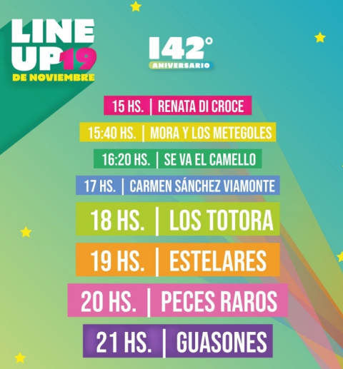 LA PLATA FESTEJA SU 142 AÑOS ESTE MARTES EN PLAZA MORENO