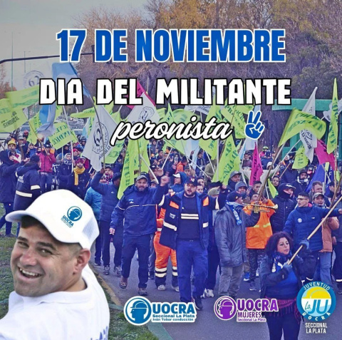 IVAN TOBAR DESEA «FELIZ DIA DEL MILITANTE»»