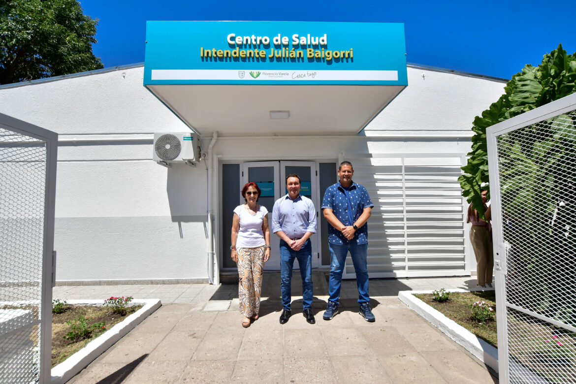 ANDRÉS WATSON INAUGURÓ EL RENOVADO CENTRO DE SALUD DE BOSQUES NORTE