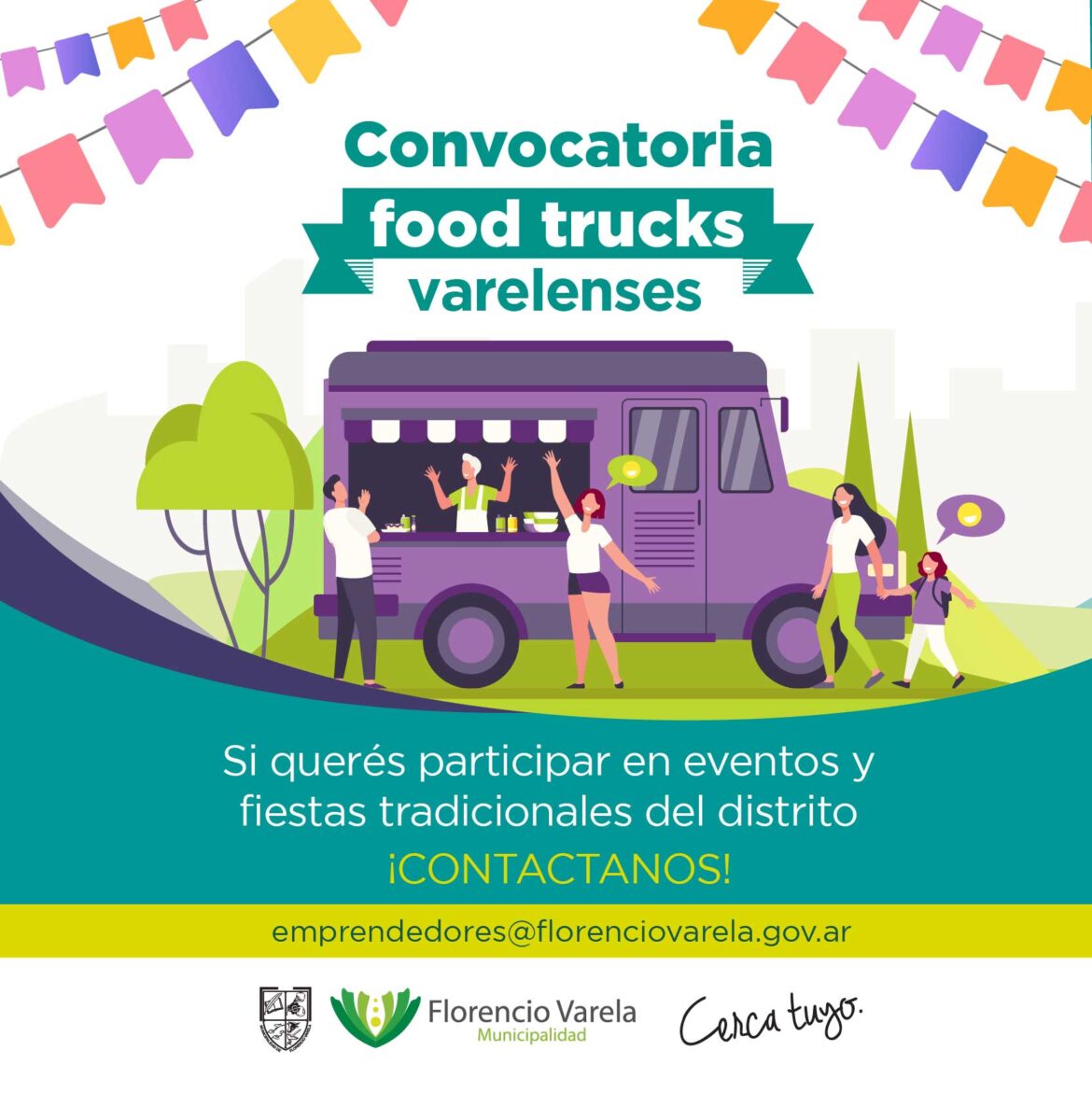 CONVOCATORIA A PROPIETARIOS Y PROPIETARIAS VARELENSES DE FOOD TRUCKS