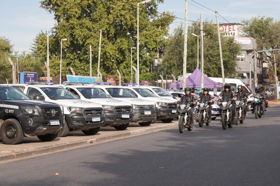 EL MUNICIPIO DE QUILMES CONCRETÓ UN NUEVO MEGAOPERATIVO DE SATURACIÓN POLICIAL EN BERNAL