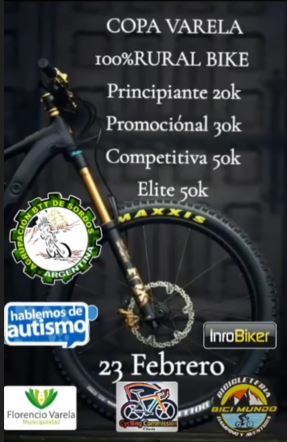 INSCRIPCIONES ABIERTAS PARA LA RURAL BIKE INCLUSIVA EN LA ZONA RURAL DE VARELA