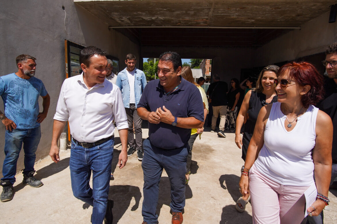 AVANCES EN LA EDIFICACIÓN DEL CENTRO COMUNITARIO DE SALUD MENTAL EN FLORENCIO VARELA