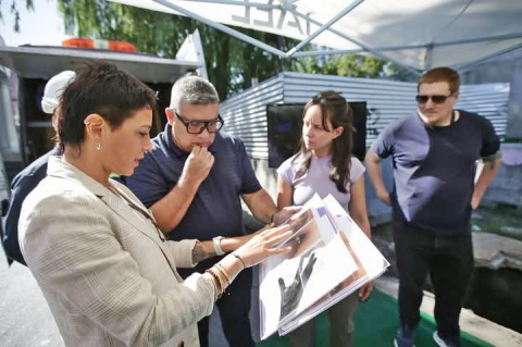 MAYRA SUPERVISÓ LA DESOBSTRUCCIÓN DE CONDUCTOS PLUVIALES EN EZPELETA