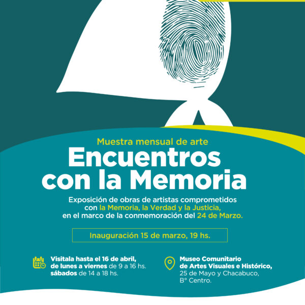 MUESTRA MENSUAL DE ARTE EN VARELA: «ENCUENTROS CON LA MEMORIA»