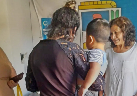 AGRUPACIÓN DE MARCELO IGLESIAS ENTREGÓ ALIMENTOS