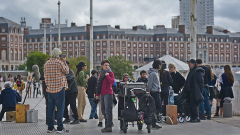 FILMAN PELICULA «PEPITA LA PISTOLERA», EN MAR DEL PLATA
