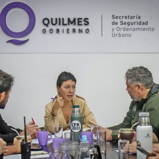 MAYRA MANTUVO UNA REUNIÓN DE COORDINACIÓN DE TRABAJOS CON DIFERENTES ÁREAS DEL MUNICIPIO POR EL FUERTE TEMPORAL QUE AFECTA LA REGIÓN