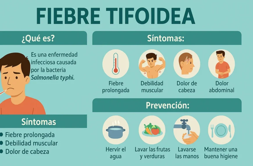 BROTE DE FIEBRE TIFOIDEA EN EL AMBA: SEIS PERSONAS INTERNADAS, DOS EN ESTADO GRAVE