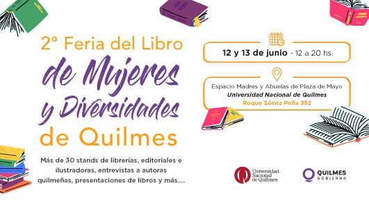 ARRANCA LA 2ª FERIA DEL LIBRO DE MUJERES Y DIVERSIDADES DE QUILMES