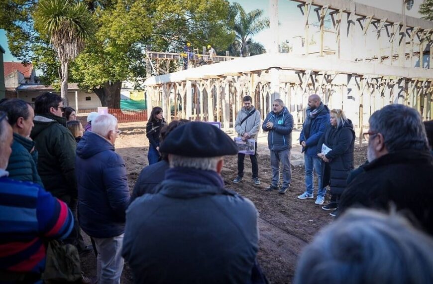 EL MUNICIPIO PRESENTÓ LOS AVANCES EN LA CONSTRUCCIÓN DEL NUEVO CENTRO DE GESTIÓN Y PARTICIPACIÓN CIUDADANA DE BERNAL
