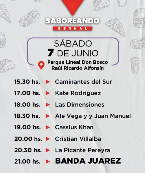 LLEGA A QUILMES UNA NUEVA EDICIÓN DE LA FERIA GASTRONÓMICA “SABOREANDO”