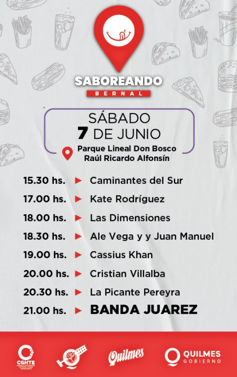 LLEGA A QUILMES UNA NUEVA EDICIÓN DE LA FERIA GASTRONÓMICA “SABOREANDO”