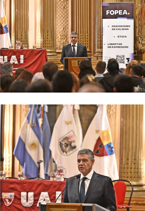 JORGE MACRI DENUNCIÓ HOSTIGAMIENTO AL PERIODISMO
