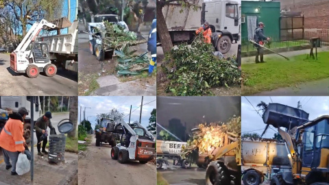 BERAZATEGUI: OPERATIVOS MUNICIPALES PARA ERRADICAR LOS PUNTOS DE ARROJO ILEGALES DE BASURA